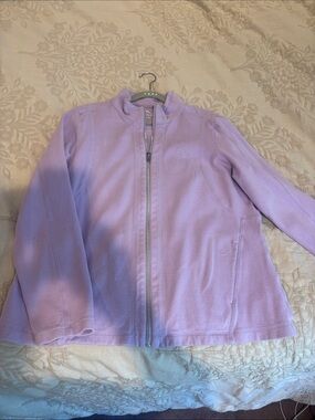 Tommy Bahama Lavender Half-Zip Pullover